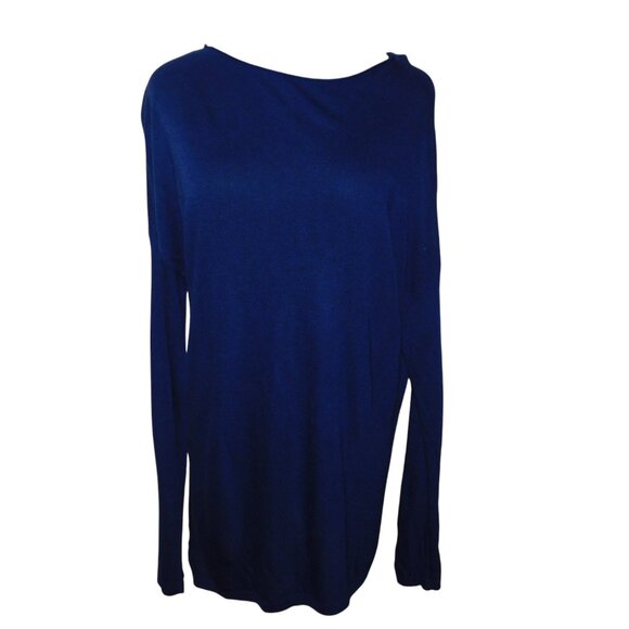 Vince Blue Long Sleeve Winter Sweater Size Large - Picture 1 of 7